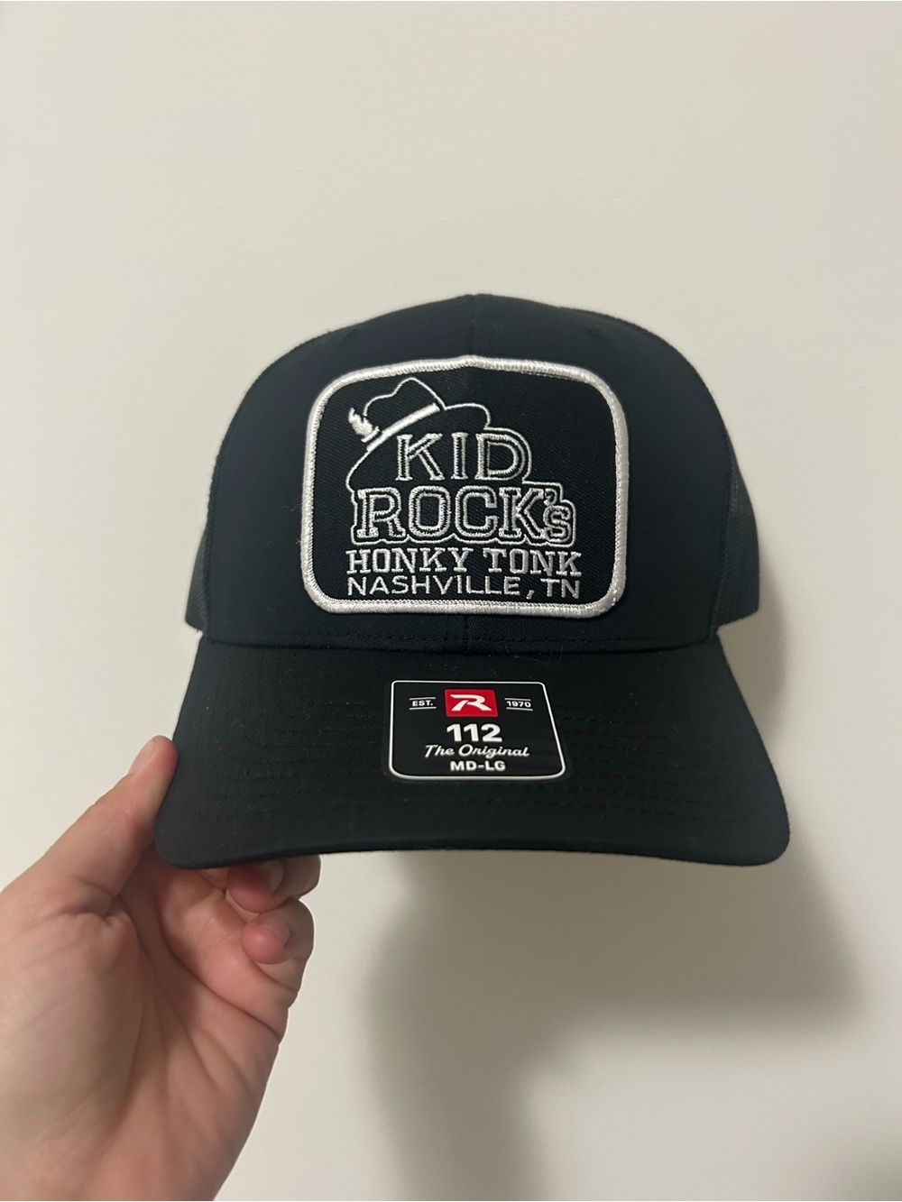Kid Rock’s Honky Tonk Nashville Black Trucker Hat Adjustable Cap